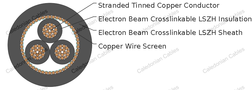 3GKW-RW/S EMC 0.6/1KV Thin Wall Screened Multicore